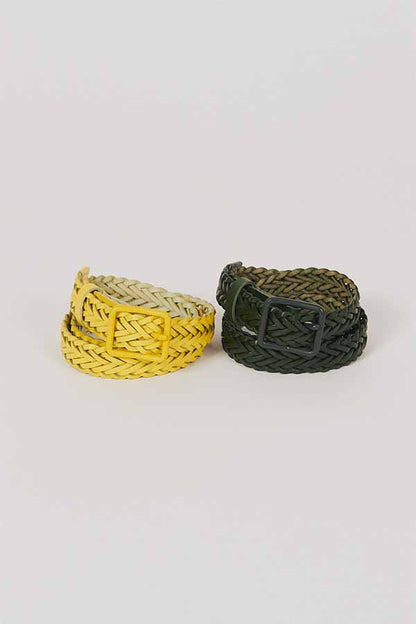 Braided Leather Belt