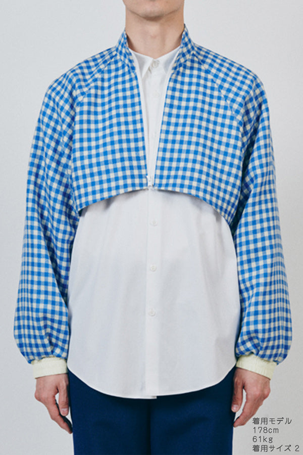 3Way Blouson①(Gingham)