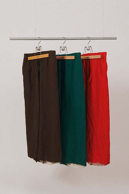 Linen Wide Lounge Pants