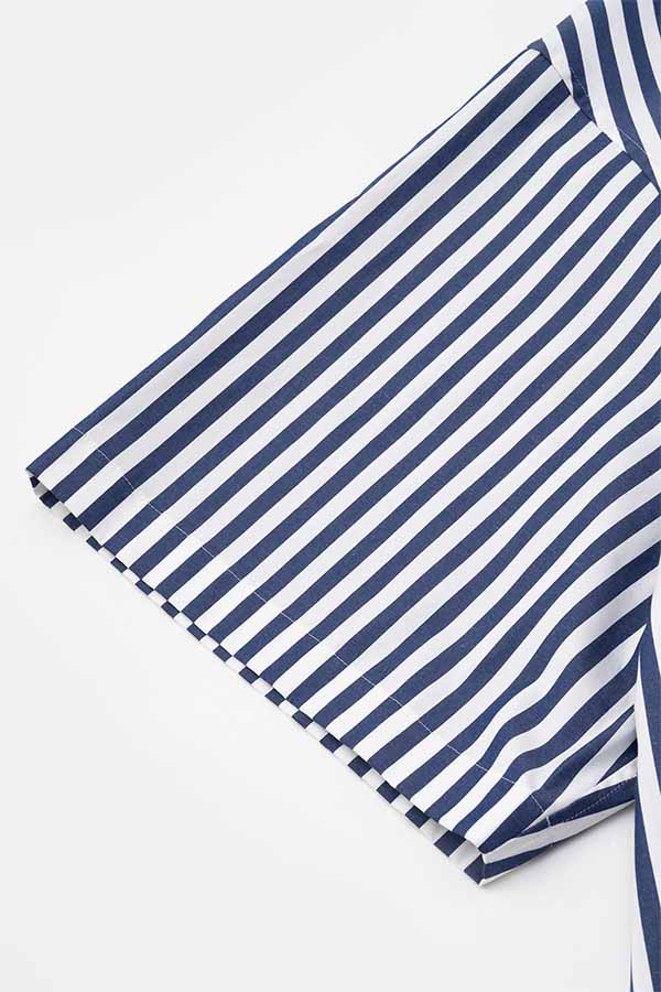 【MIN-NANO】Oversized Stripe Shirt