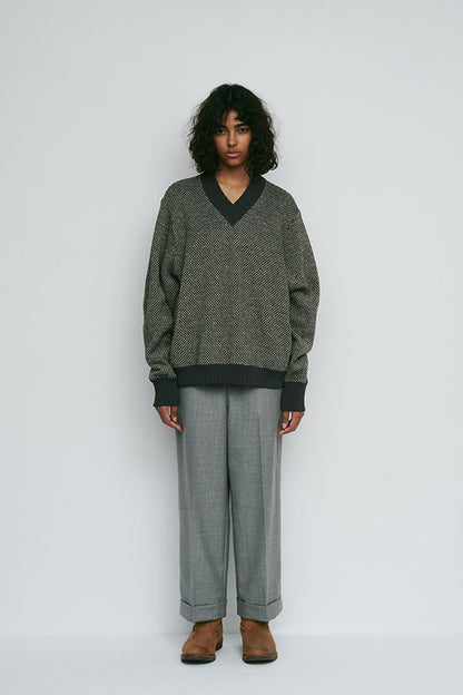 CP cropped slacks② wool