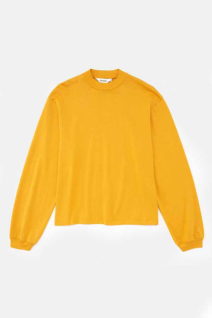 Mock neck L/S T-shirt