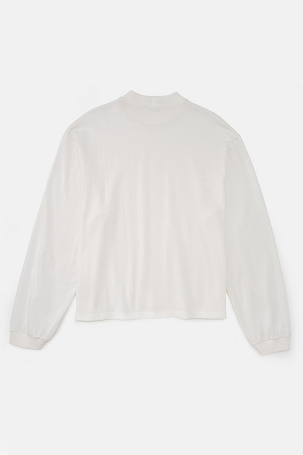 Mock neck L/S T-shirt