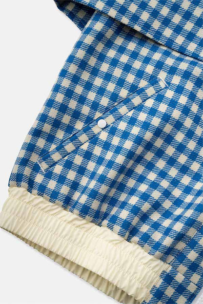 3Way Blouson①(Gingham)