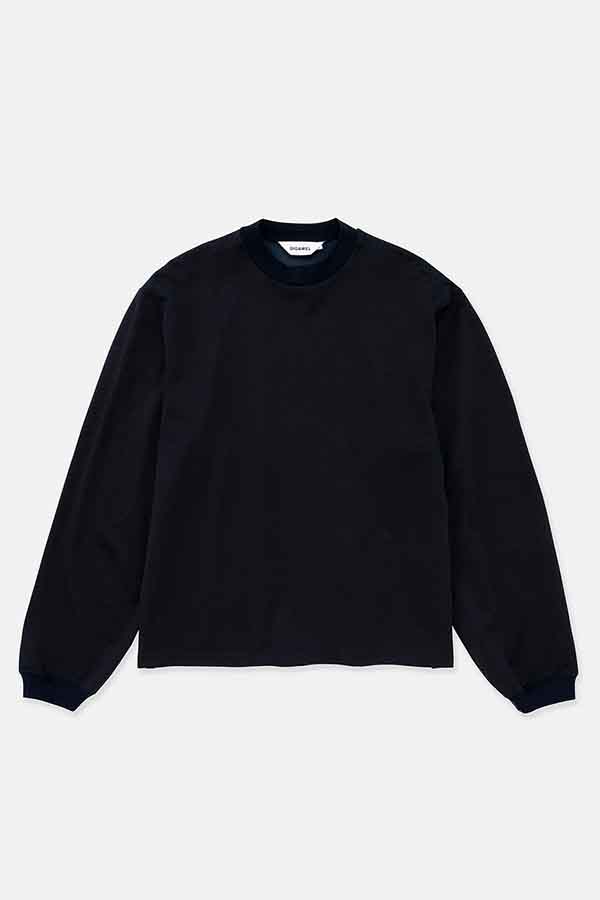 Mock neck L/S T-shirt