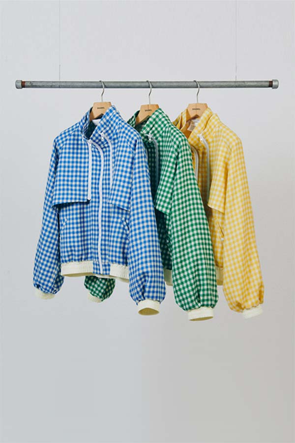 3Way Blouson①(Gingham)