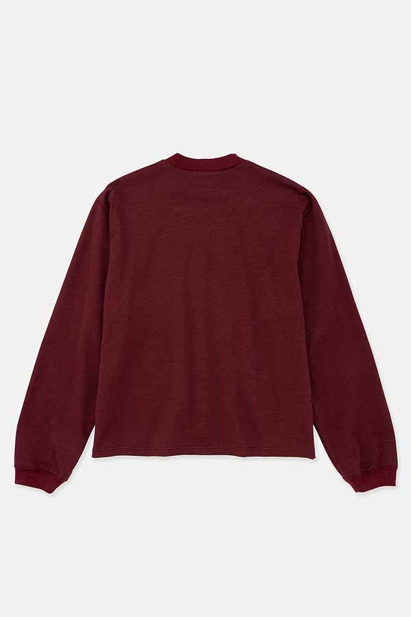 Mock neck L/S T-shirt