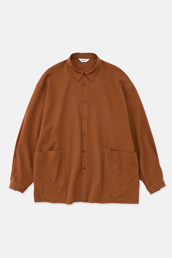 Side Pocket Oversized Shirt