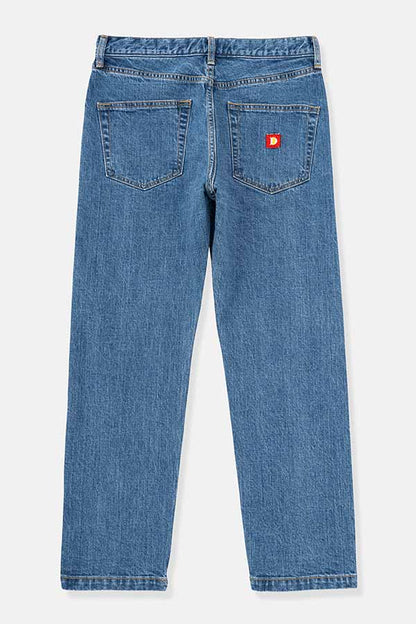 Slim straight jeans