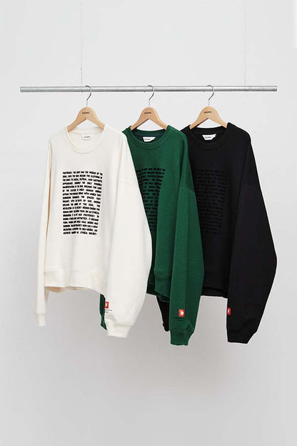 Statement sweatshirt