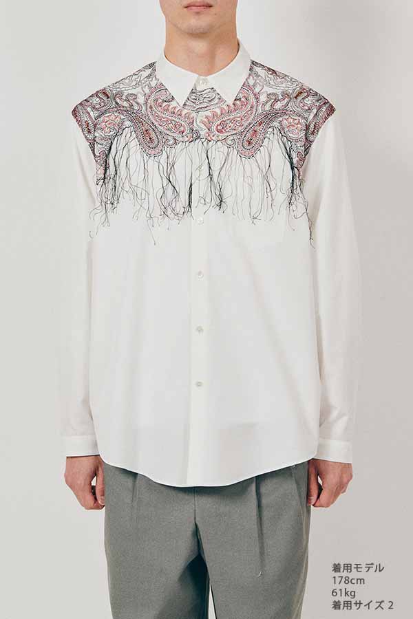 Shirt (generic)③ paisley embroidery