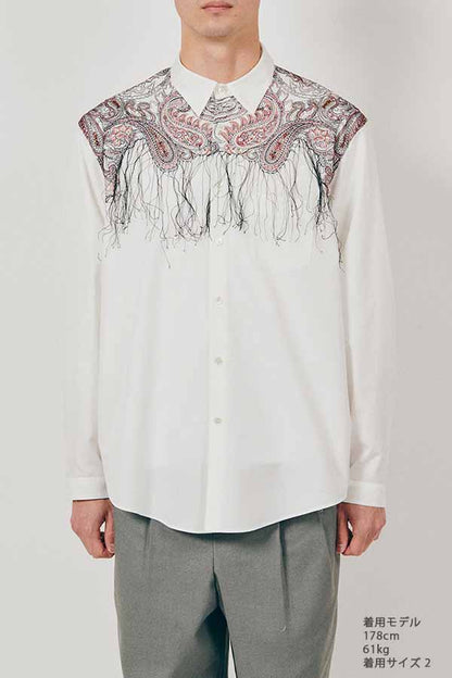 Shirt (generic)③ paisley embroidery