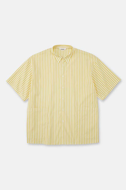 Side pocket S/S shirt① stripe