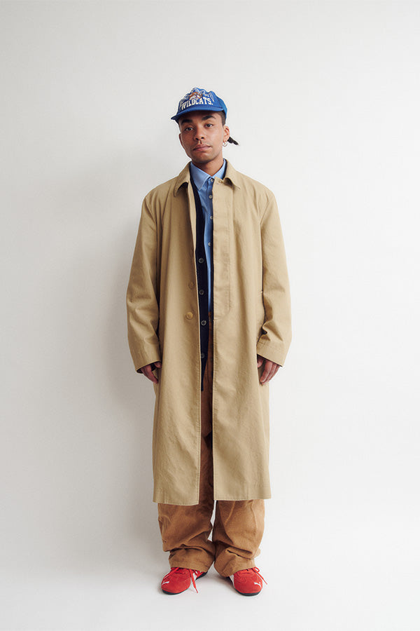 Balmacaan coat