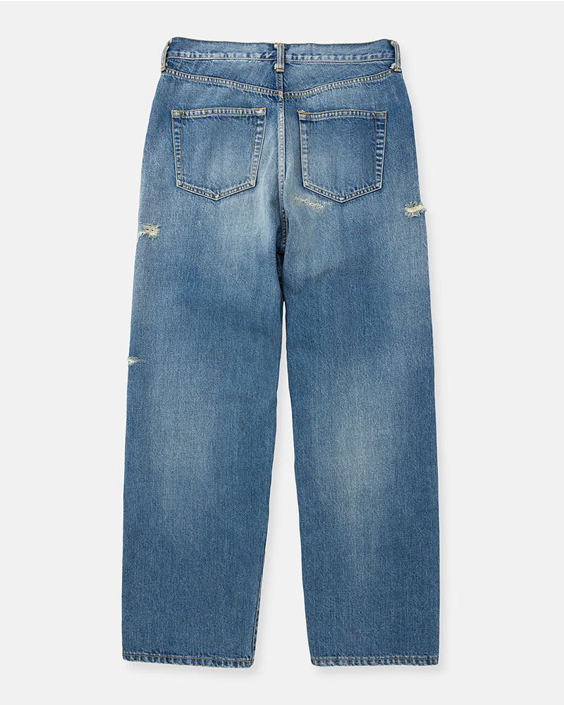 Distressed jeans