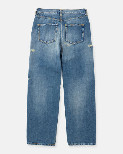 Distressed jeans