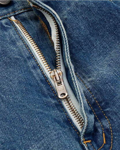 Distressed jeans