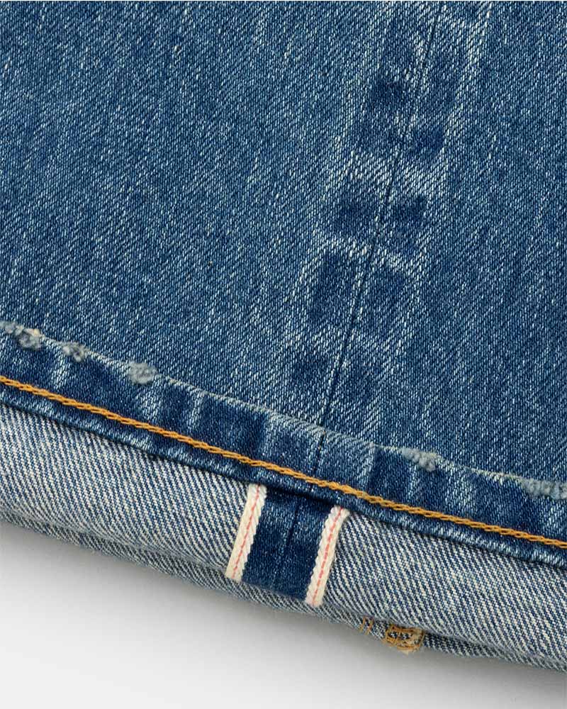 Distressed jeans