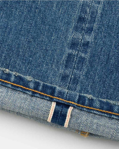 Distressed jeans