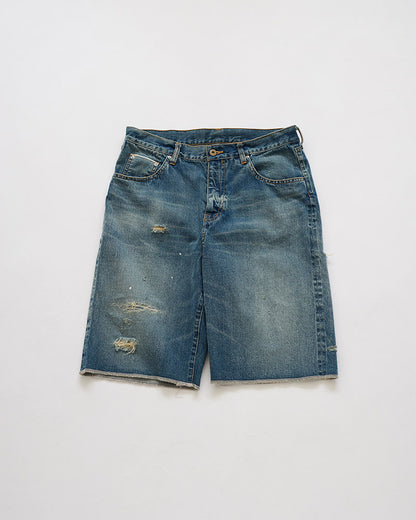 Distressed shorts