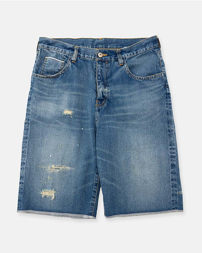 Distressed shorts
