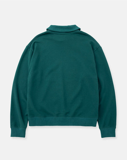 Shawl collar sweat-shirt