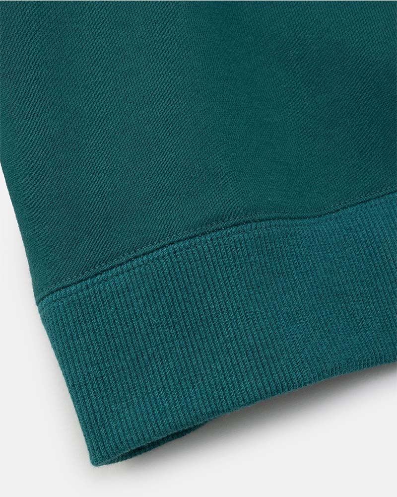 Shawl collar sweat-shirt