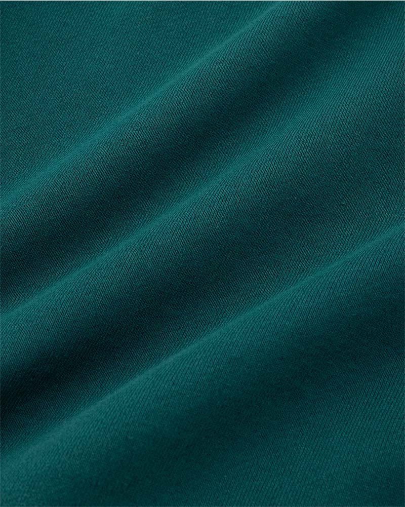 Shawl collar sweat-shirt