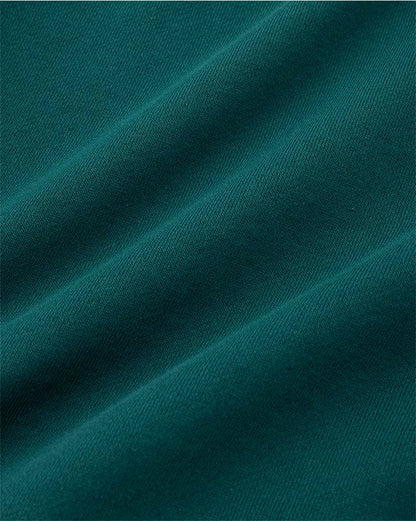 Shawl collar sweat-shirt