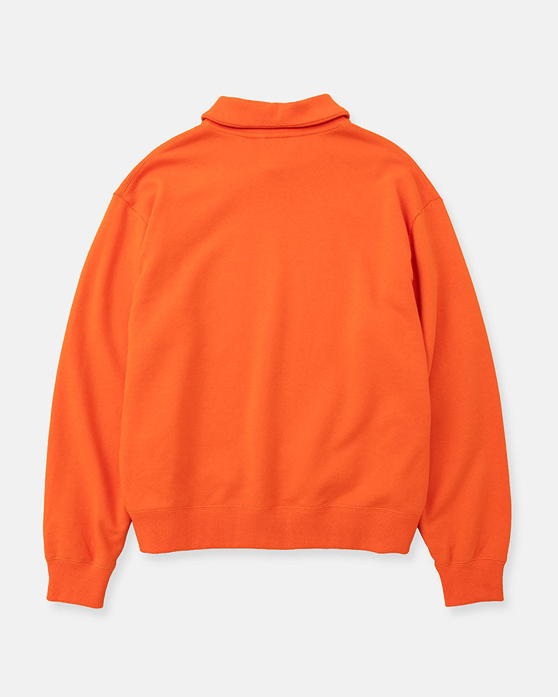 Shawl collar sweat-shirt