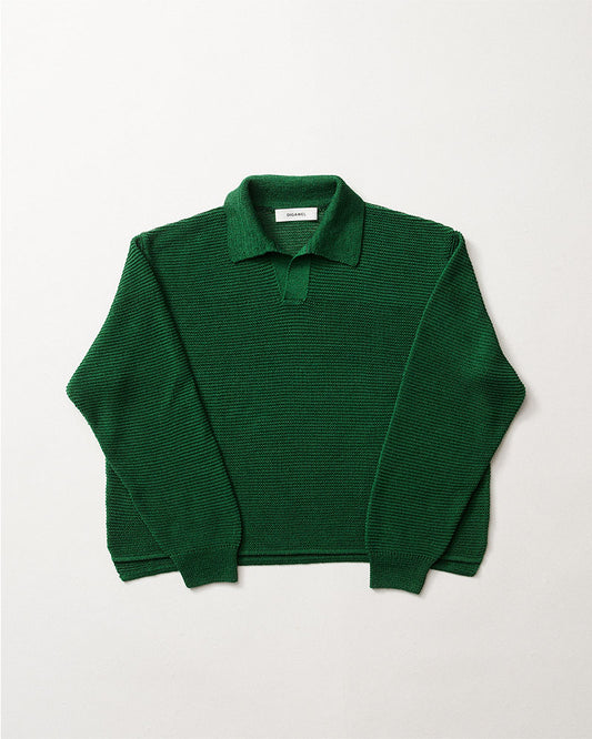 Cotton knit polo