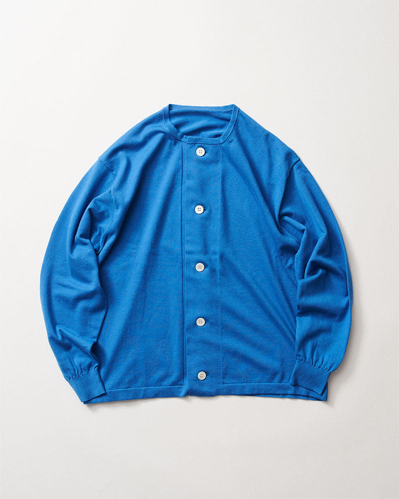 Cotton knit cardigan