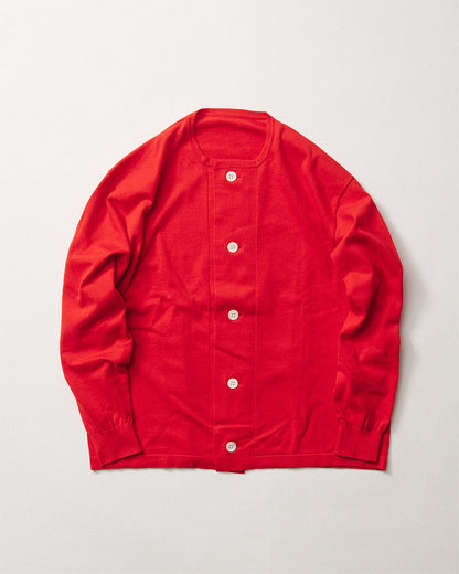 Cotton knit cardigan