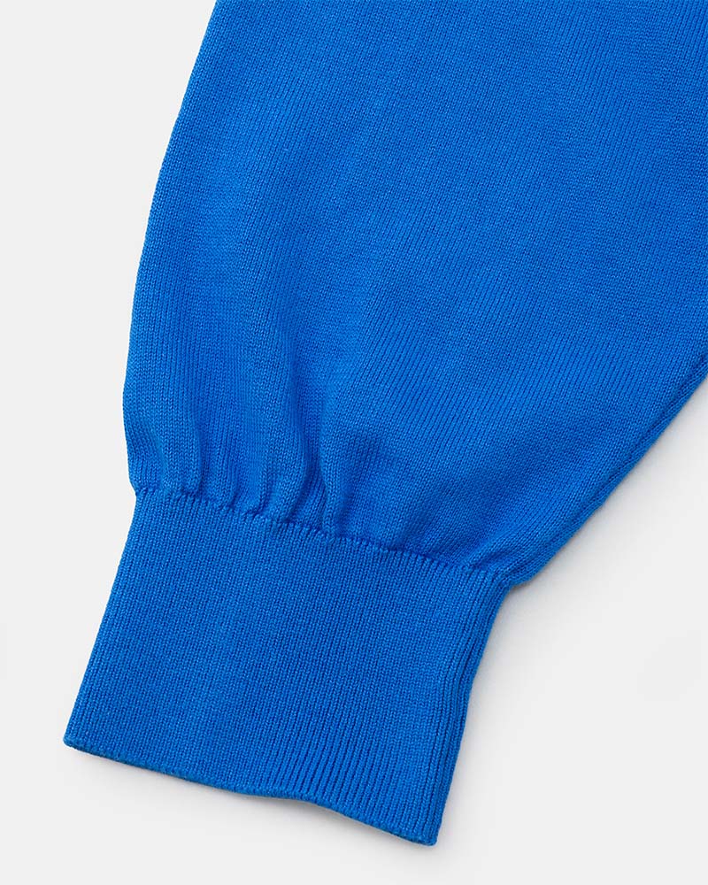 Cotton knit cardigan