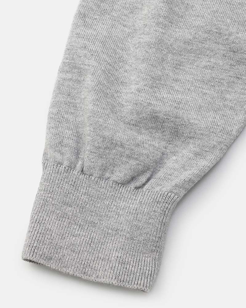 Cotton knit cardigan