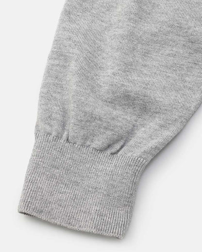 Cotton knit cardigan