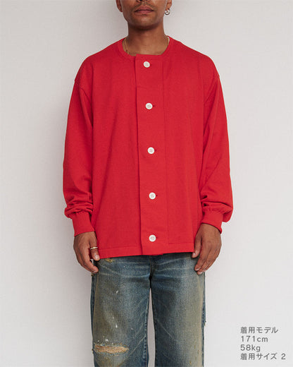 Cotton knit cardigan