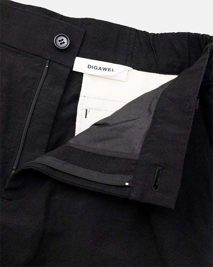 In tuck pants garment wash