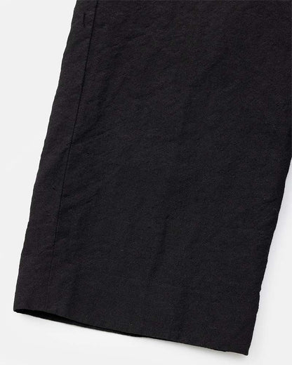 In tuck pants garment wash
