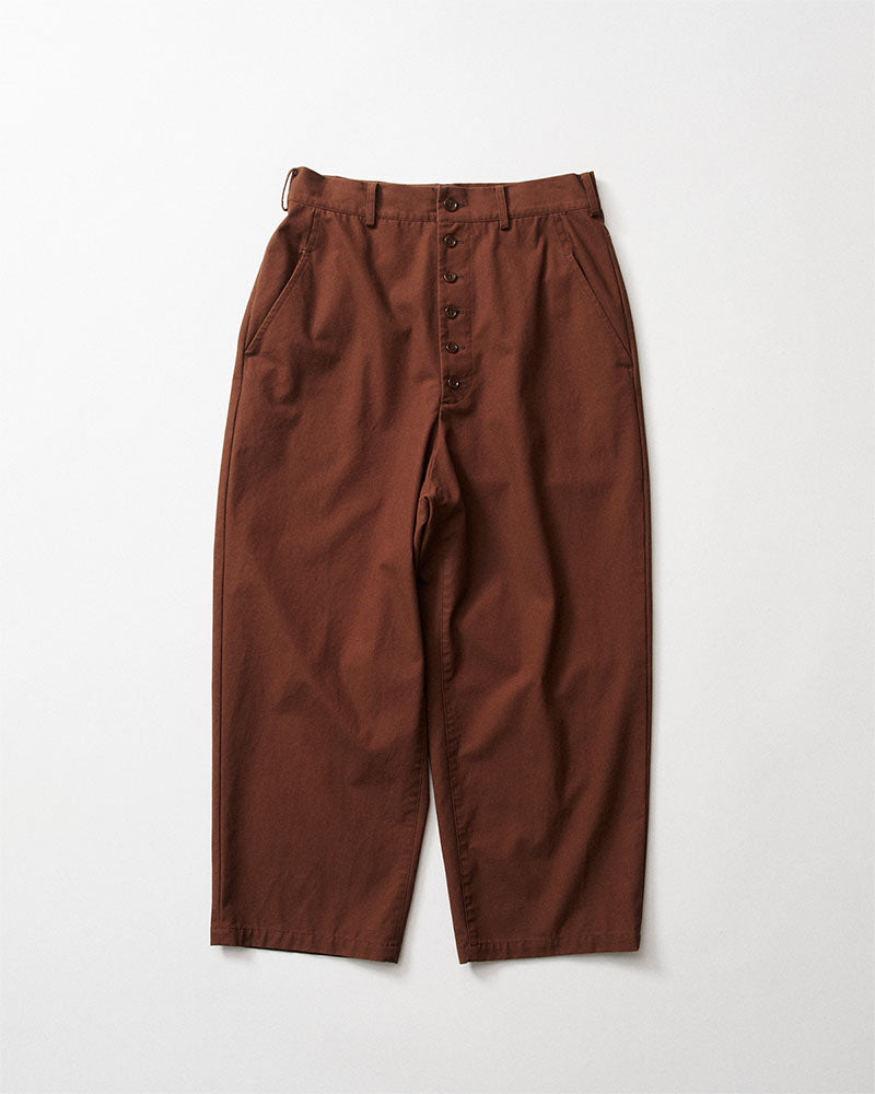Button fly pants