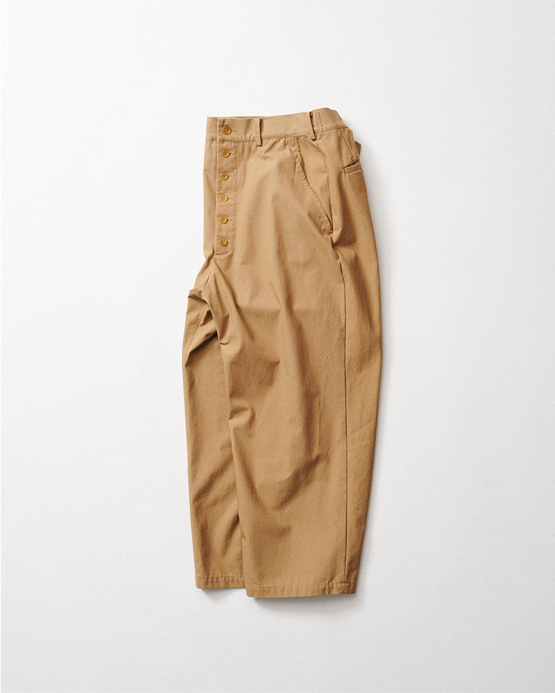 Button fly pants