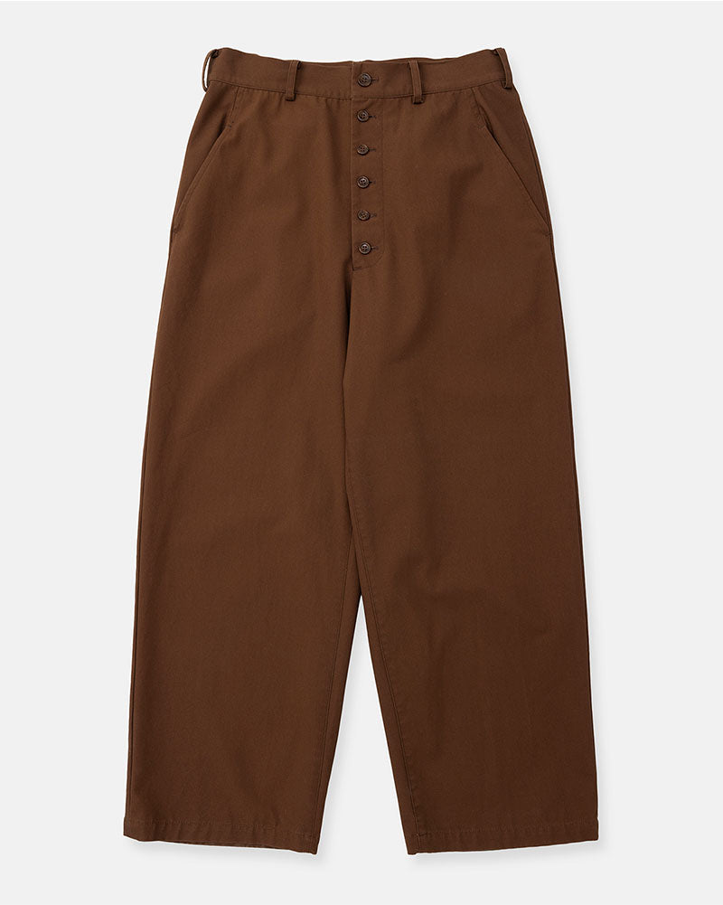 Button fly pants