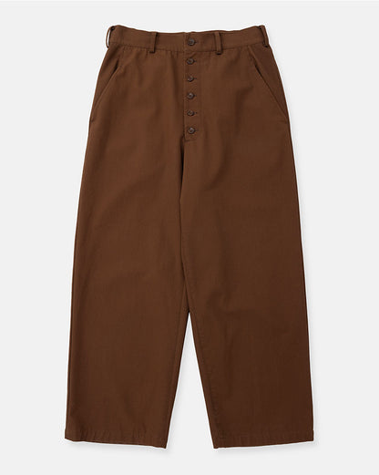 Button fly pants