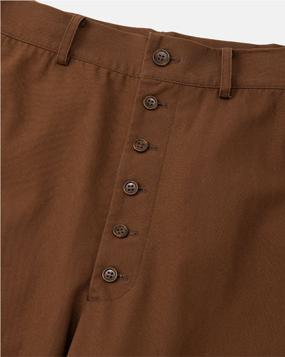 Button fly pants