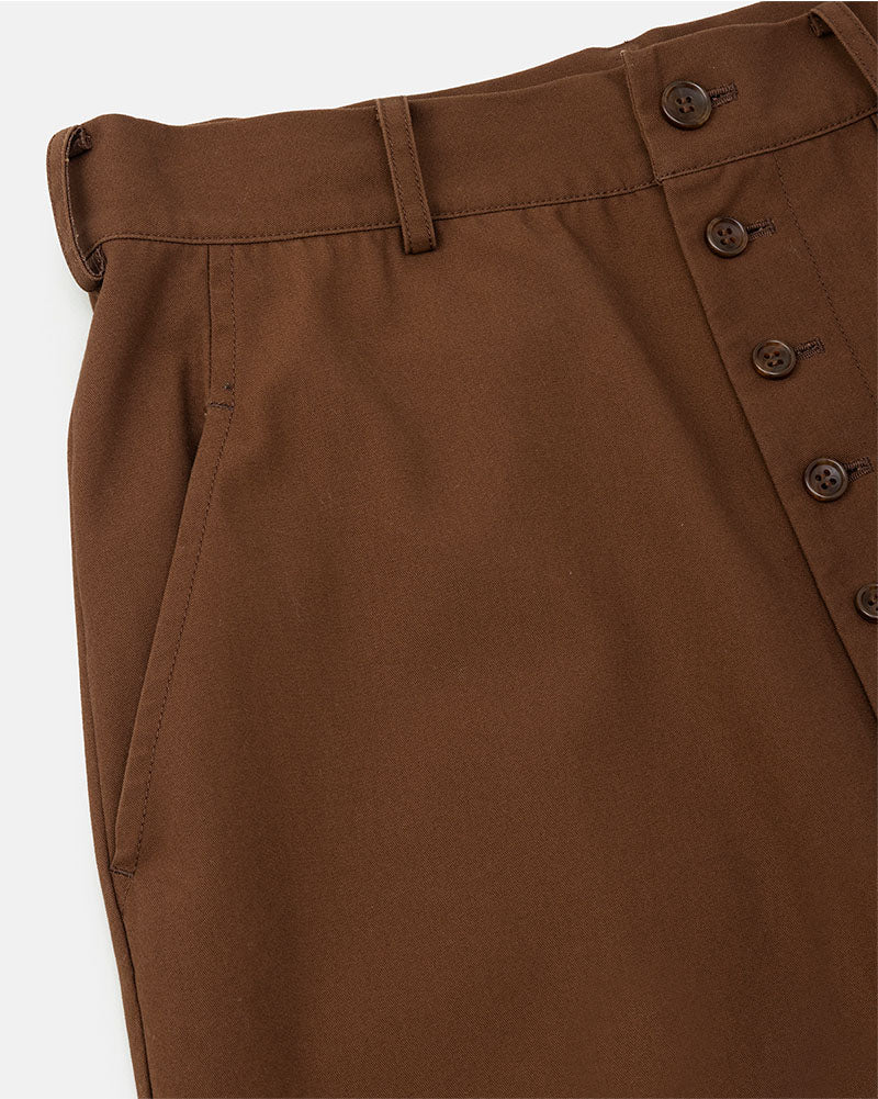 Button fly pants