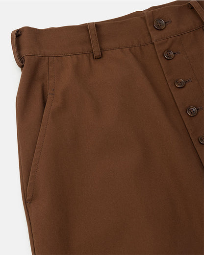 Button fly pants