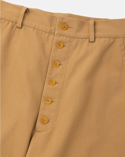 Button fly pants