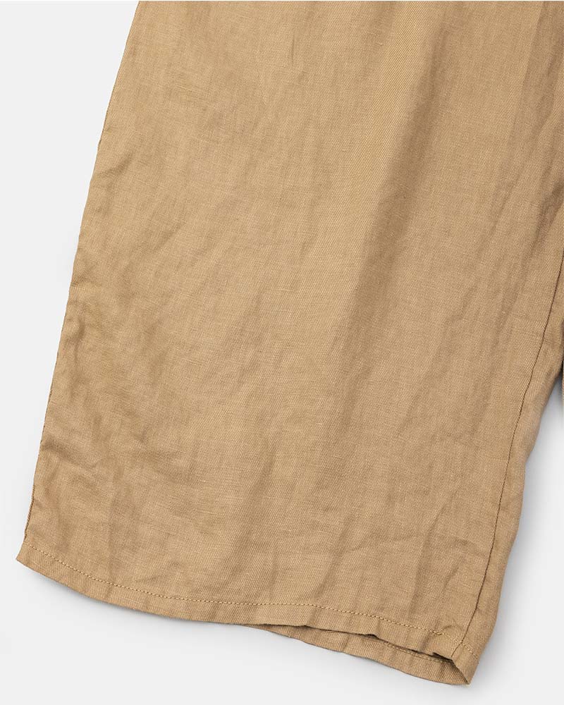 Puckering wide pants