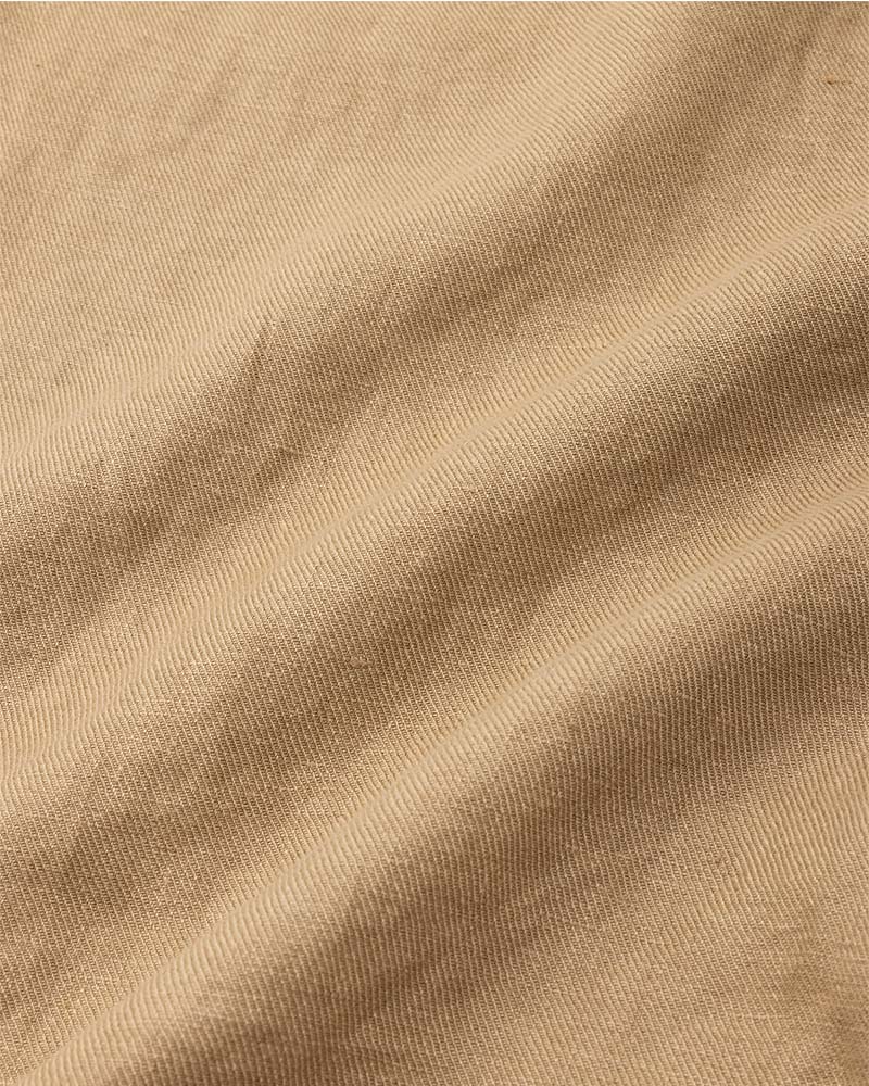 Puckering wide pants