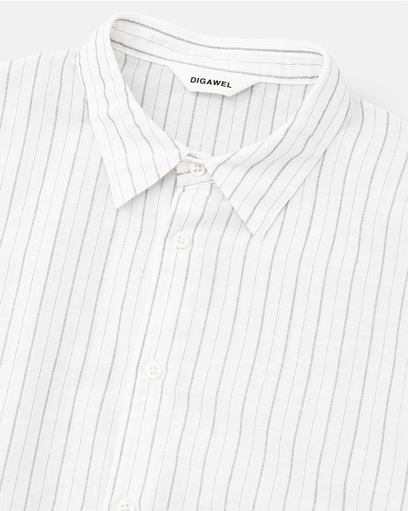 Oversized stripe shirt